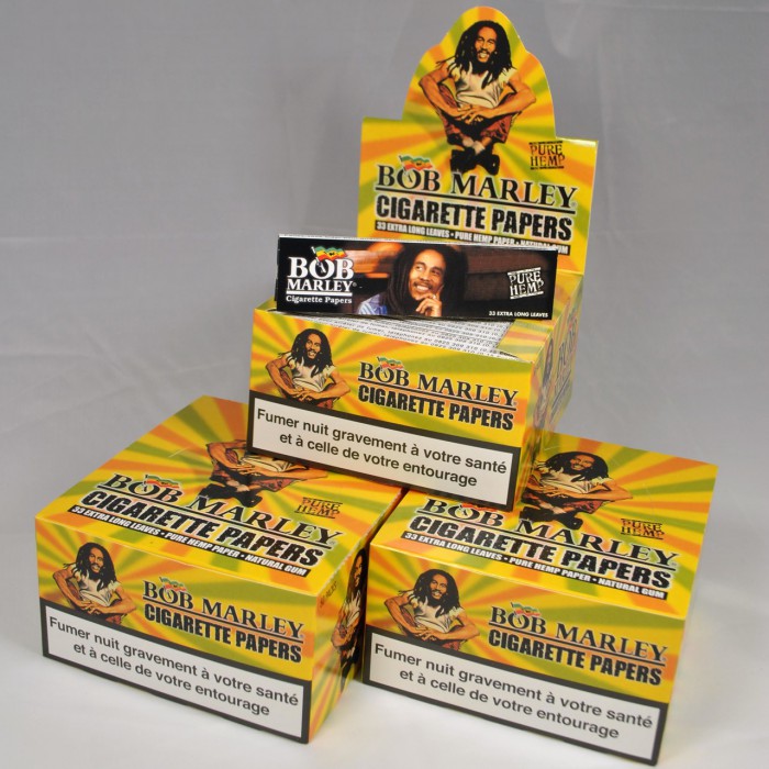 Image principale PACK DE FEUILLES BOB MARLEY SLIM (3 BOITESx50 PAQUETS)