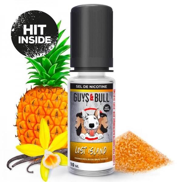 Image principale 🏝️ Lost Island (Sel de Nicotine) 10ML - Guys & Bull - Le French Liquide 🍍
